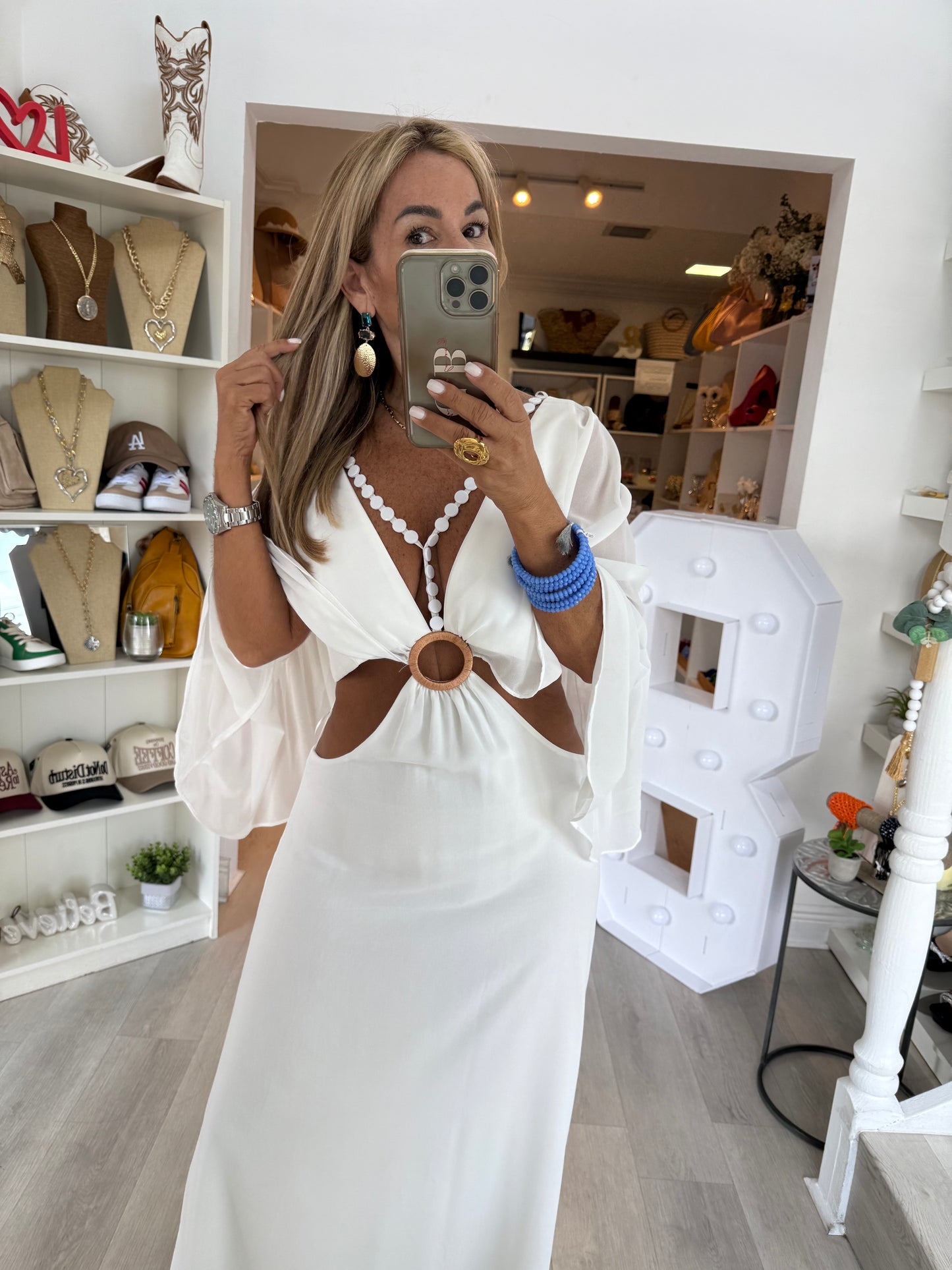 CB 5754 MAXI DRESS