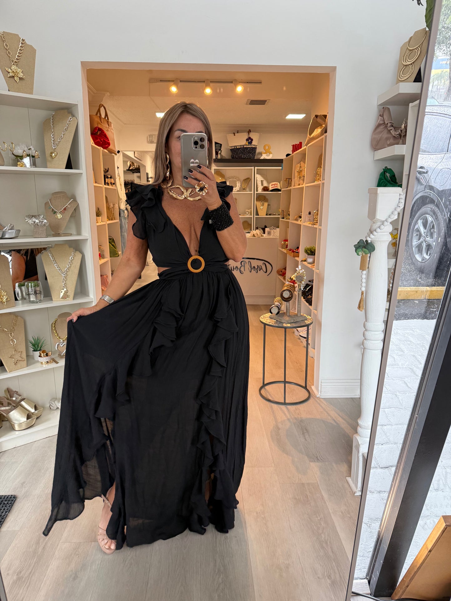 CB 5429 MAXI DRESS