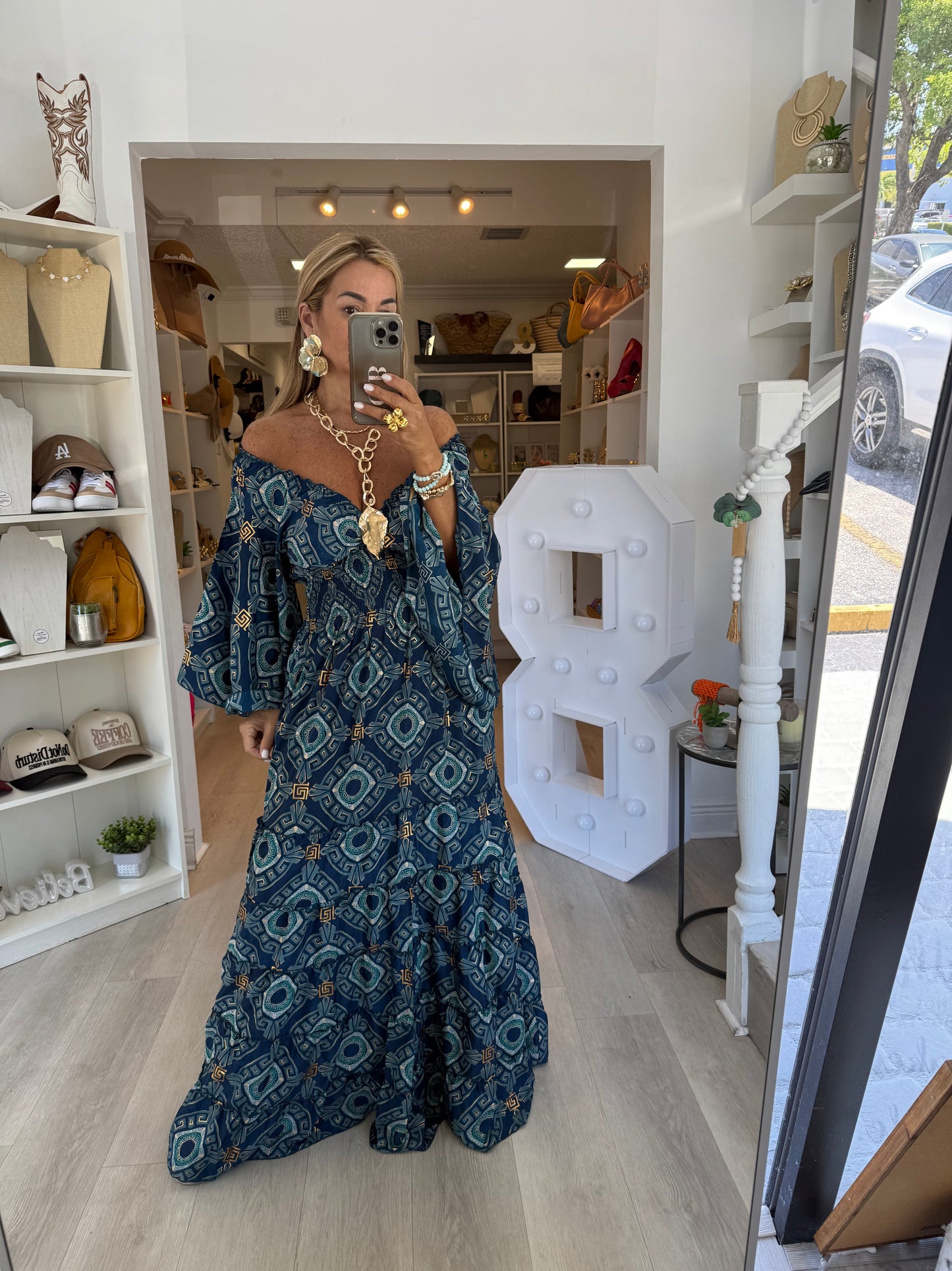 CB 5775 MAXI DRESS
