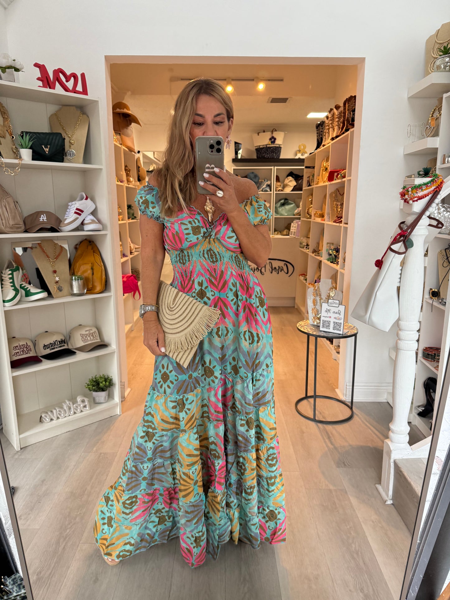 CB 5264-1 MAXI DRESS