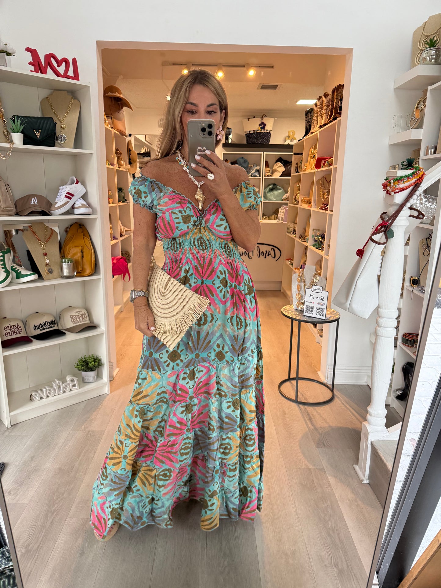 CB 5264-1 MAXI DRESS