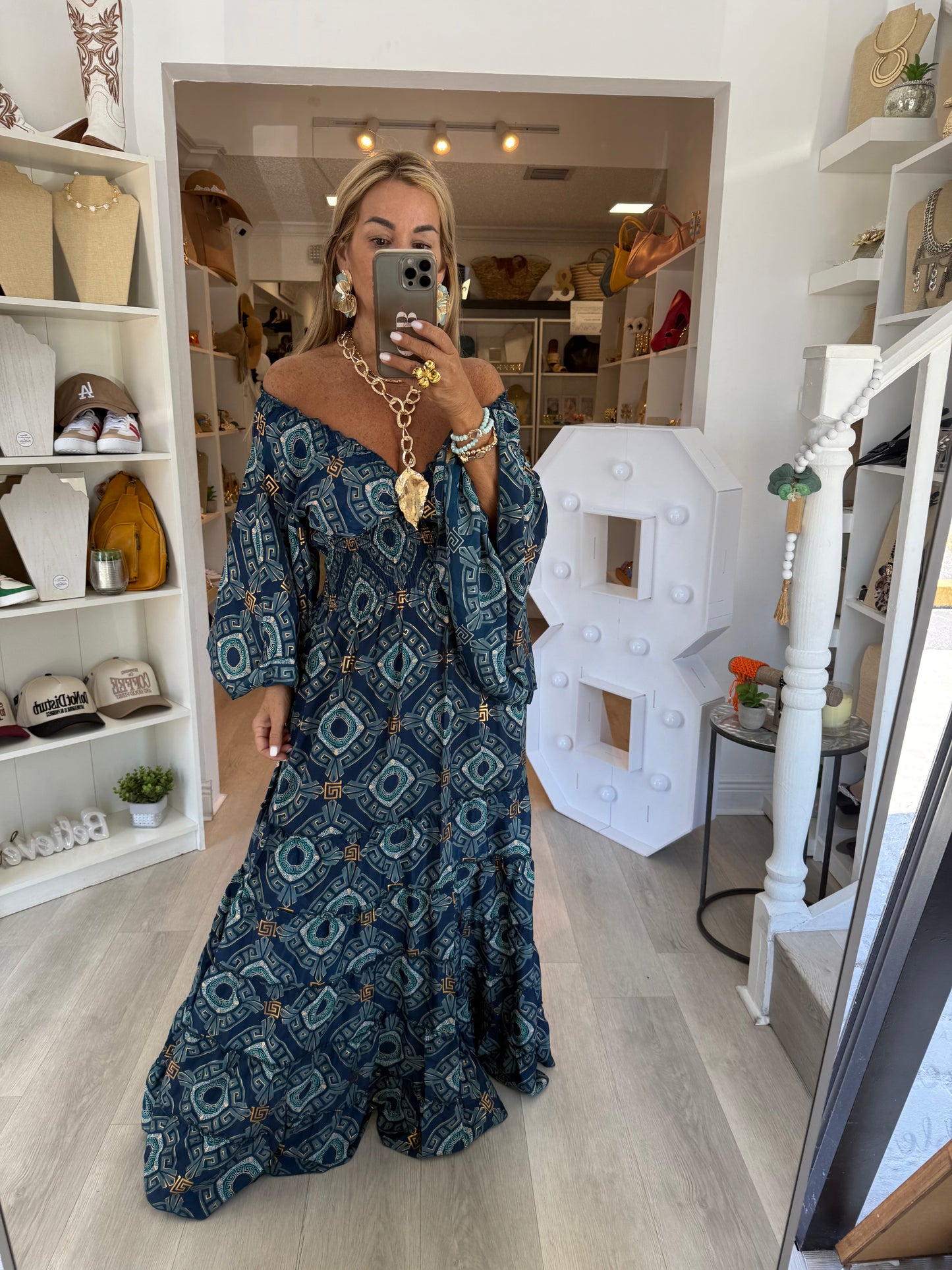 CB 5775 MAXI DRESS