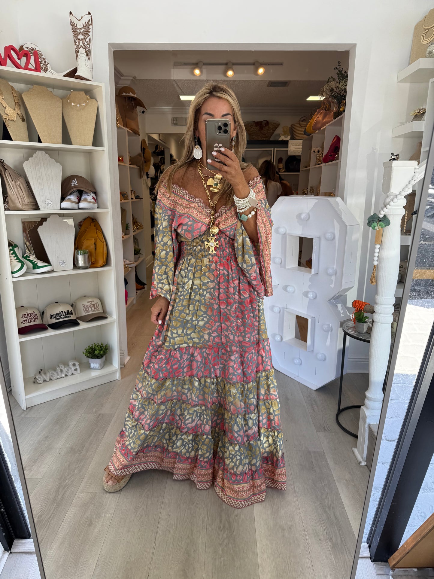 CB 5775 MAXI DRESS