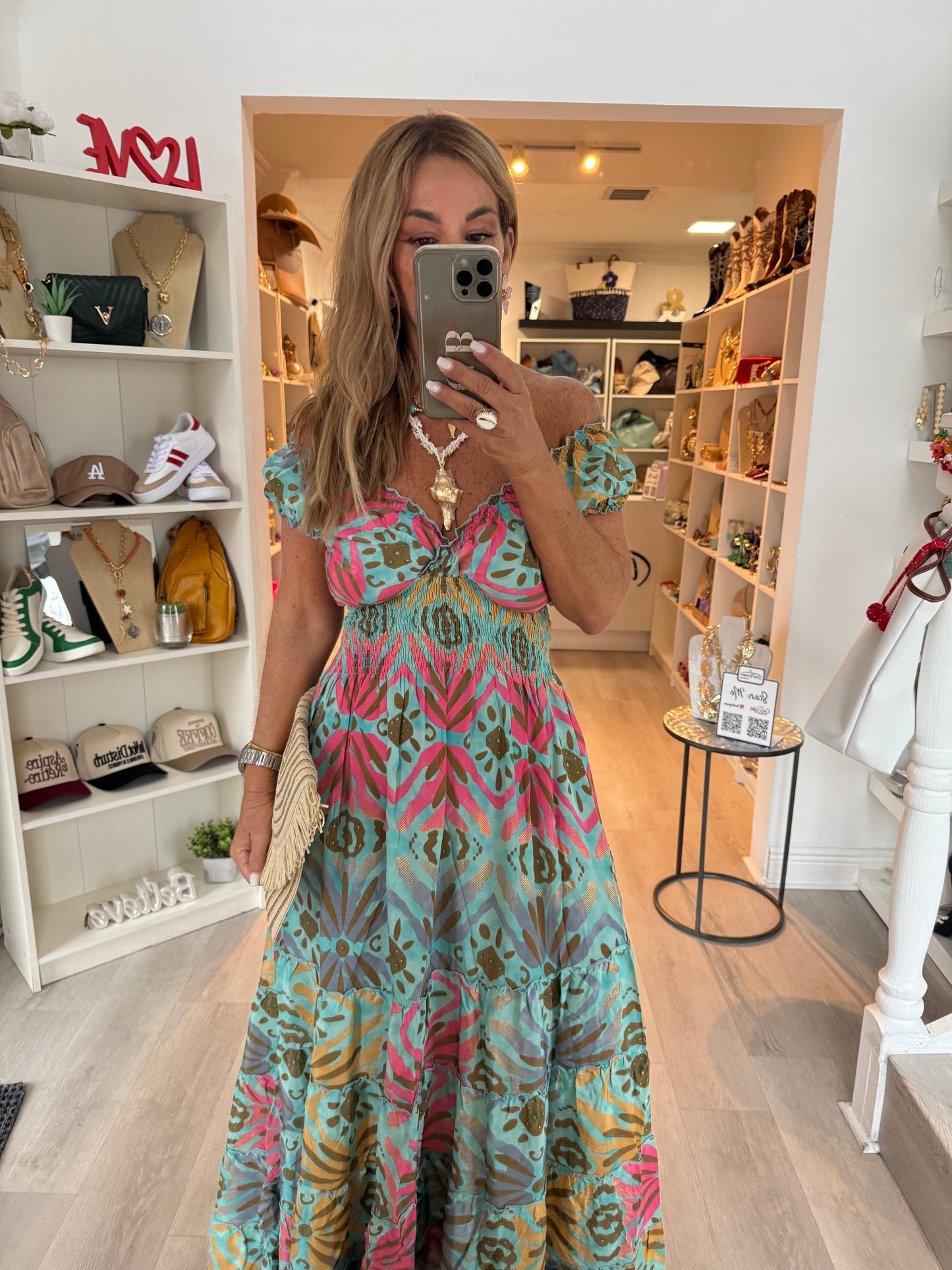 CB 5264-1 MAXI DRESS