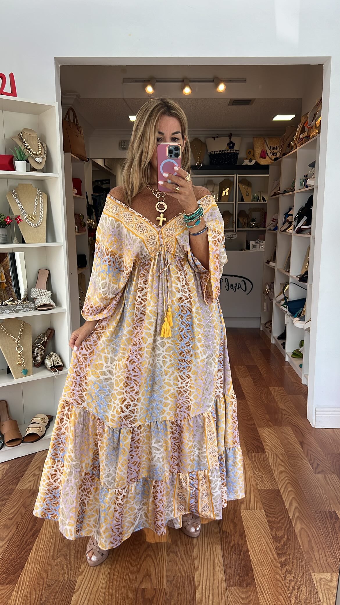 CB 4645 MAXI DRESS