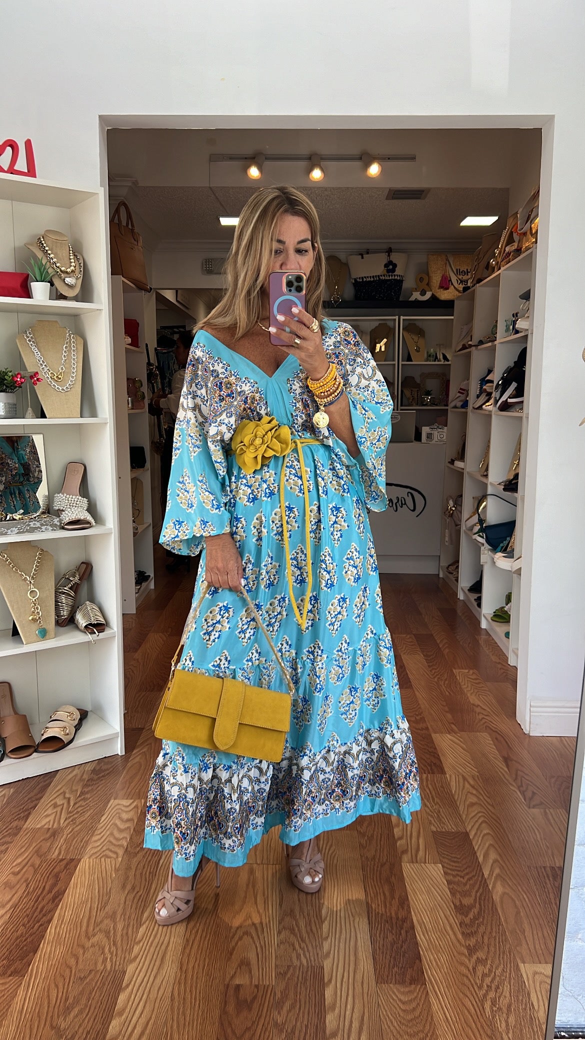 CB 4645 MAXI DRESS