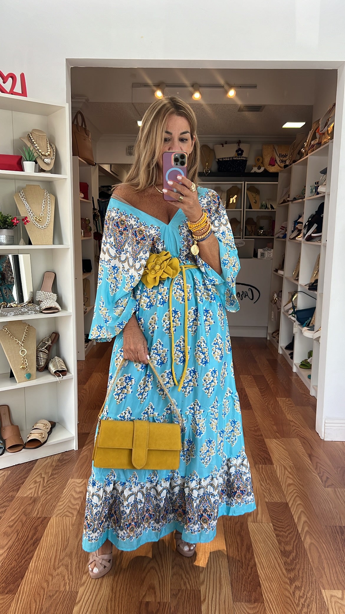 CB 4645 MAXI DRESS