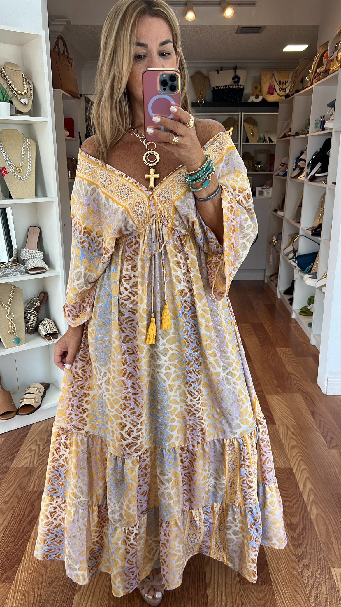CB 4645 MAXI DRESS