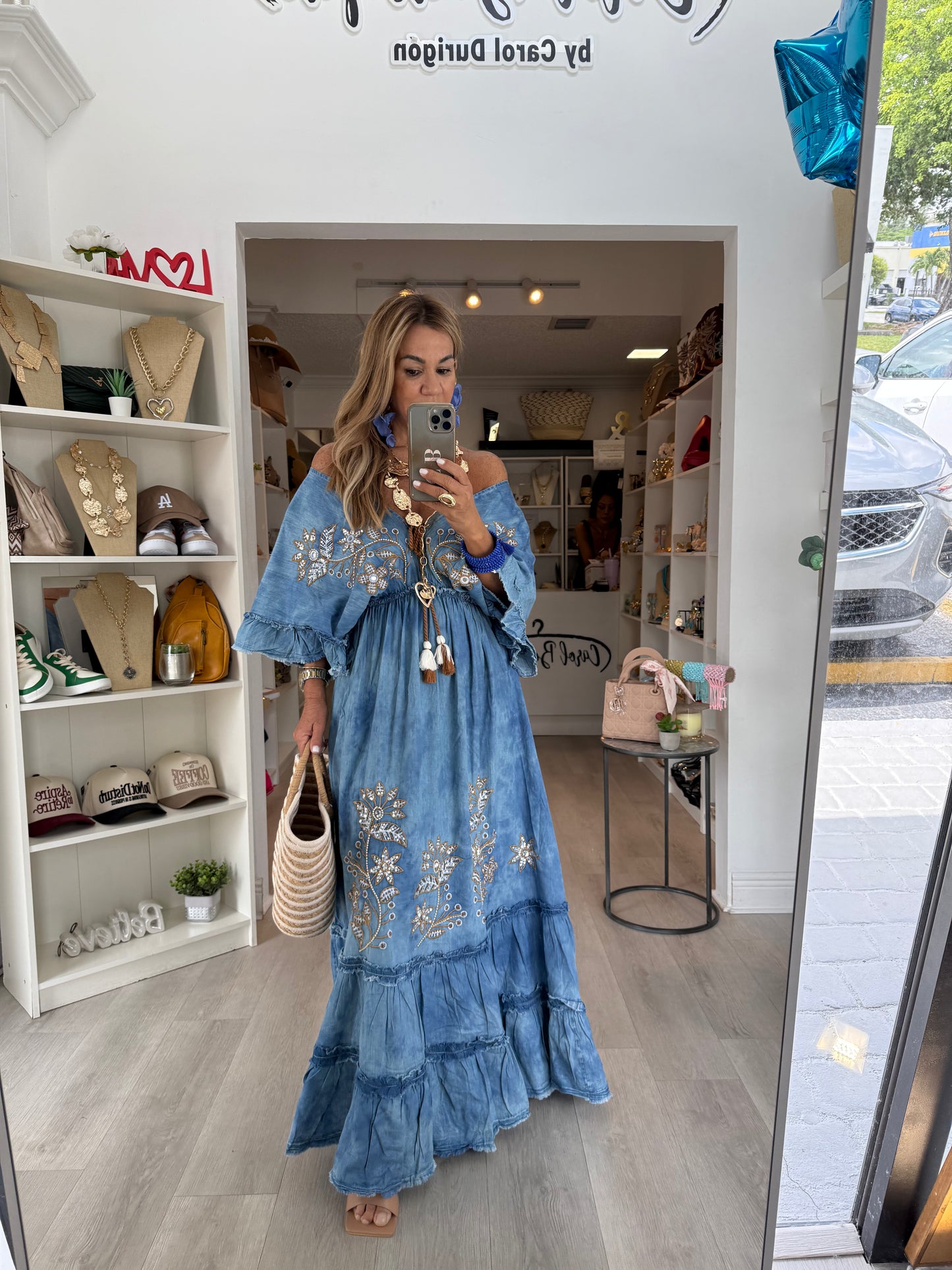 CB 5713 MAXI DRESS