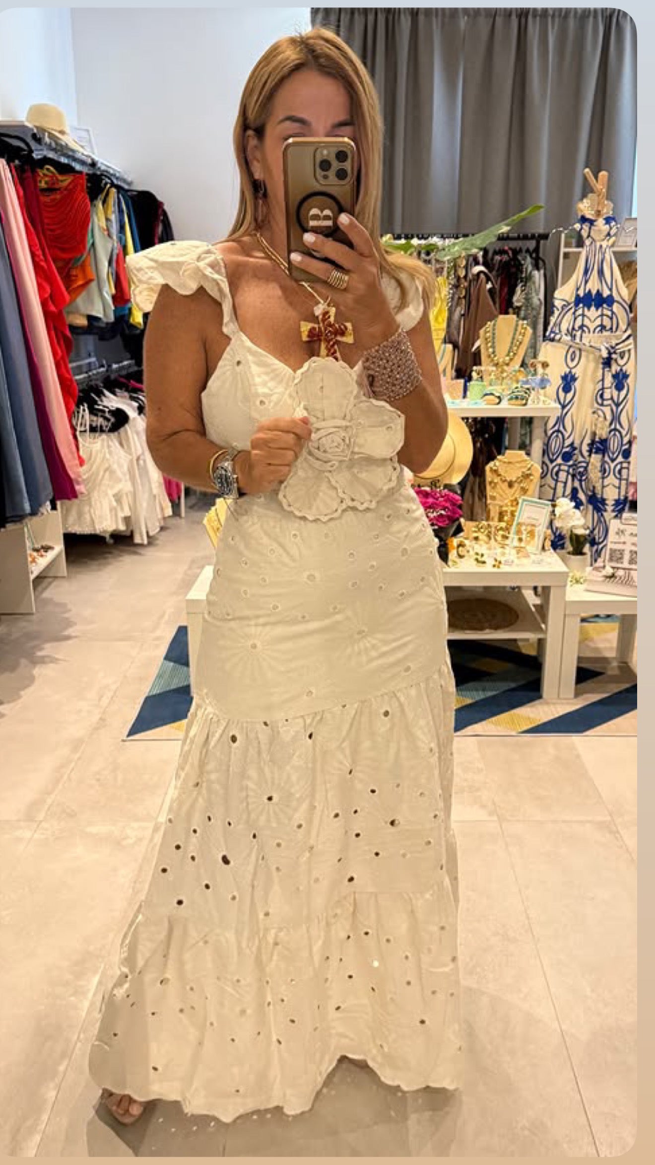 CB 6540 MAXI DRESS
