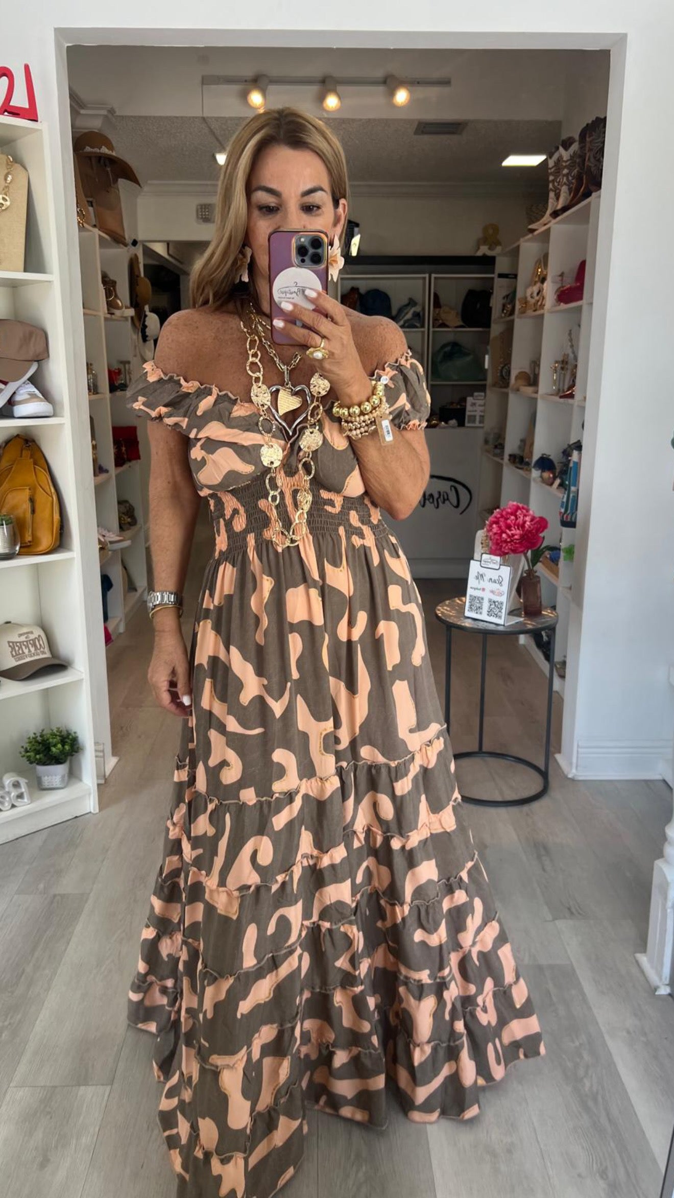 CB 5264-1 MAXI DRESS