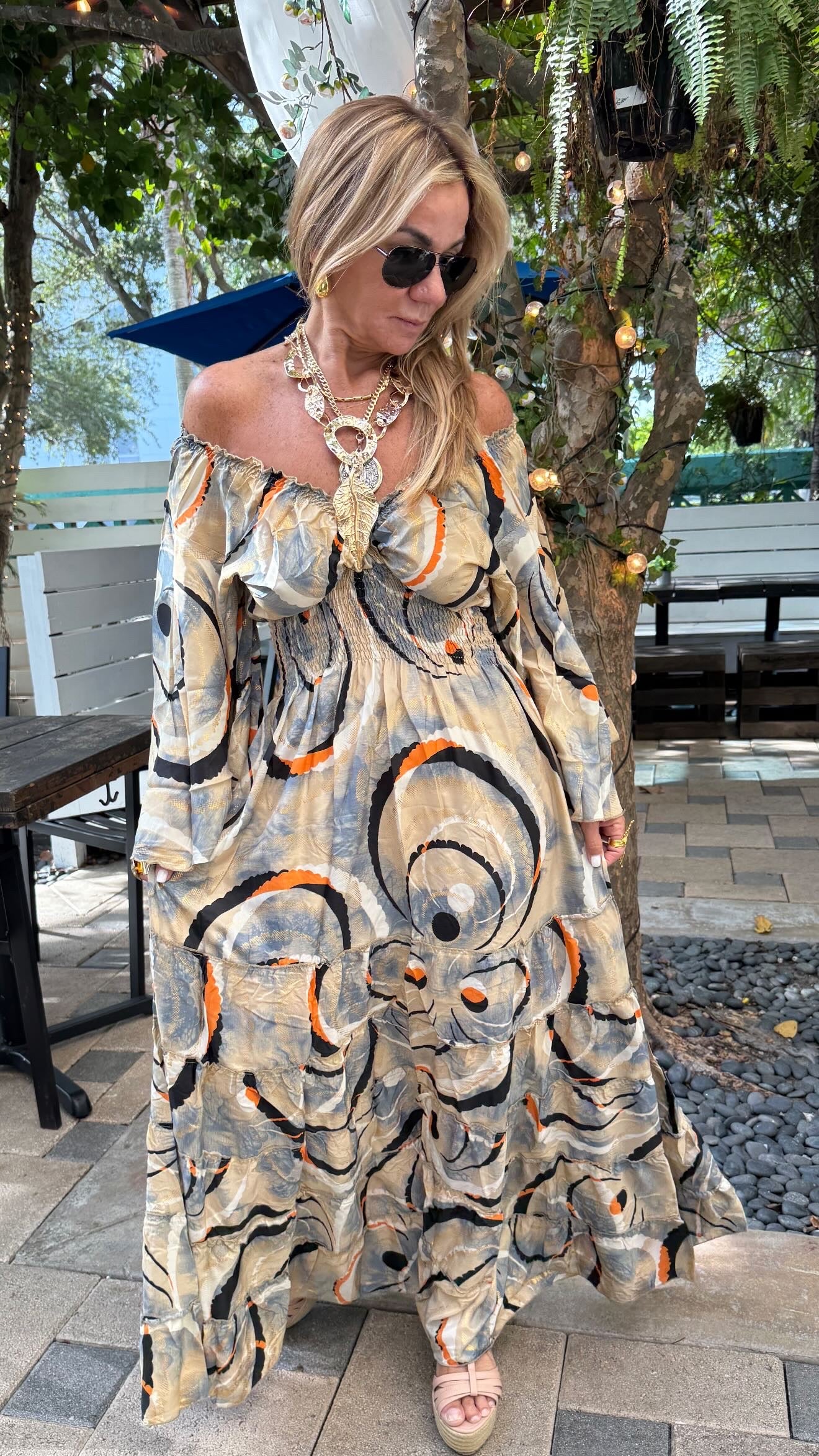 CB 5775 MAXI DRESS