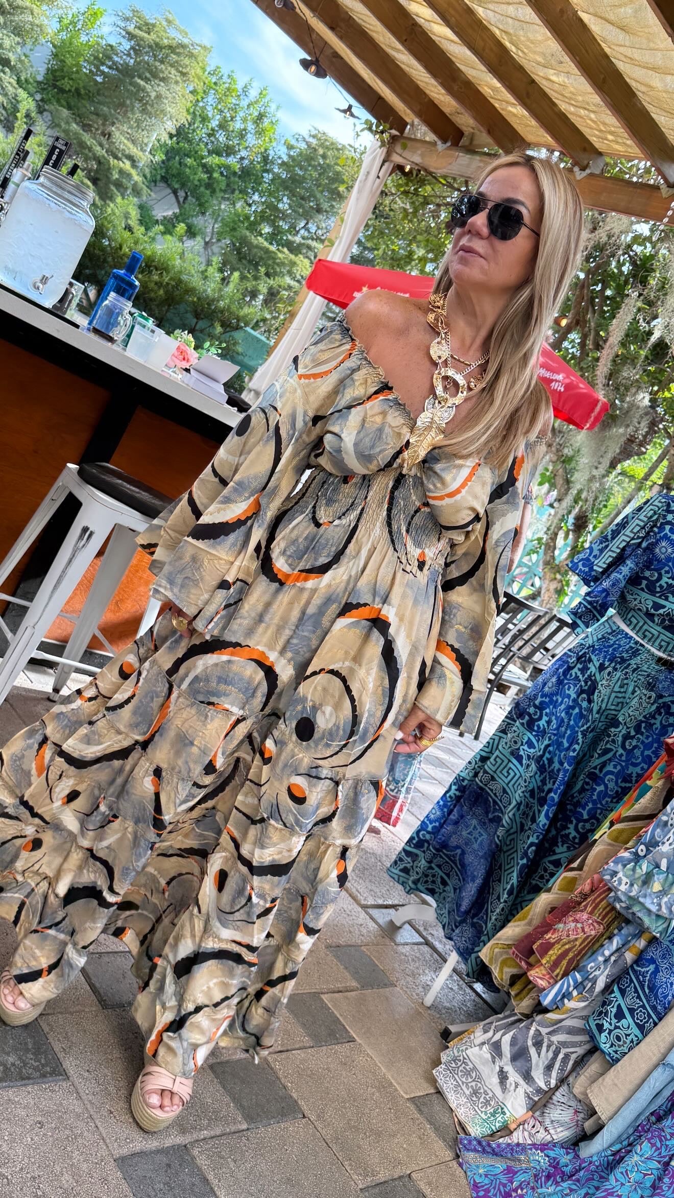 CB 5775 MAXI DRESS