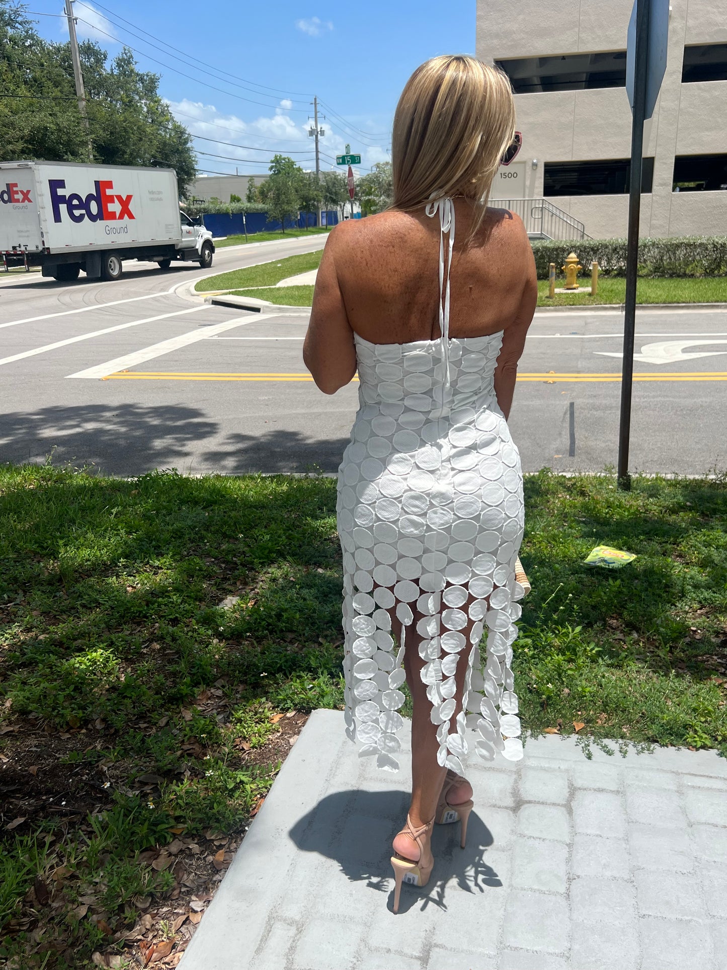 JENNY DRESS WHITE