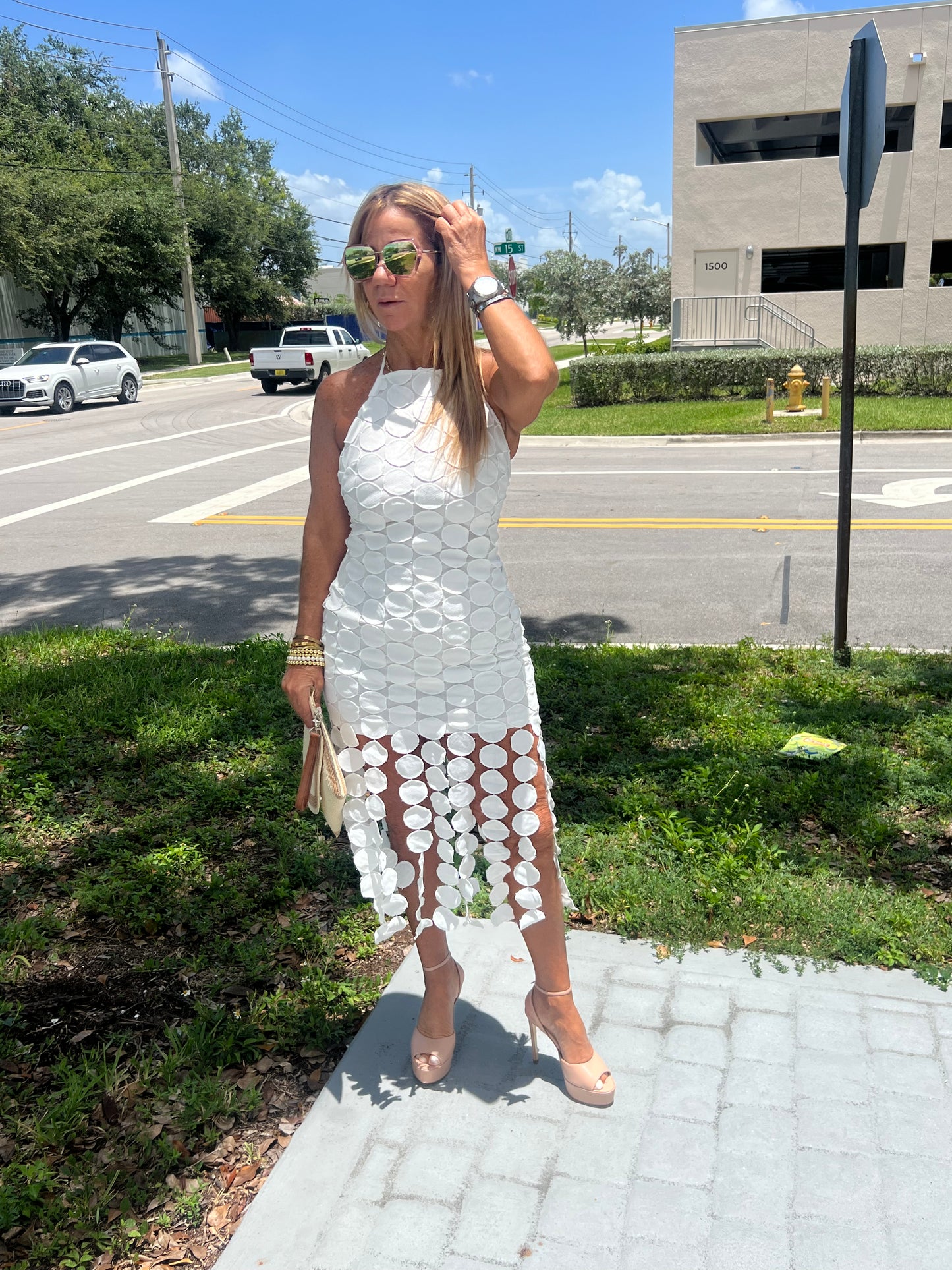 JENNY DRESS WHITE