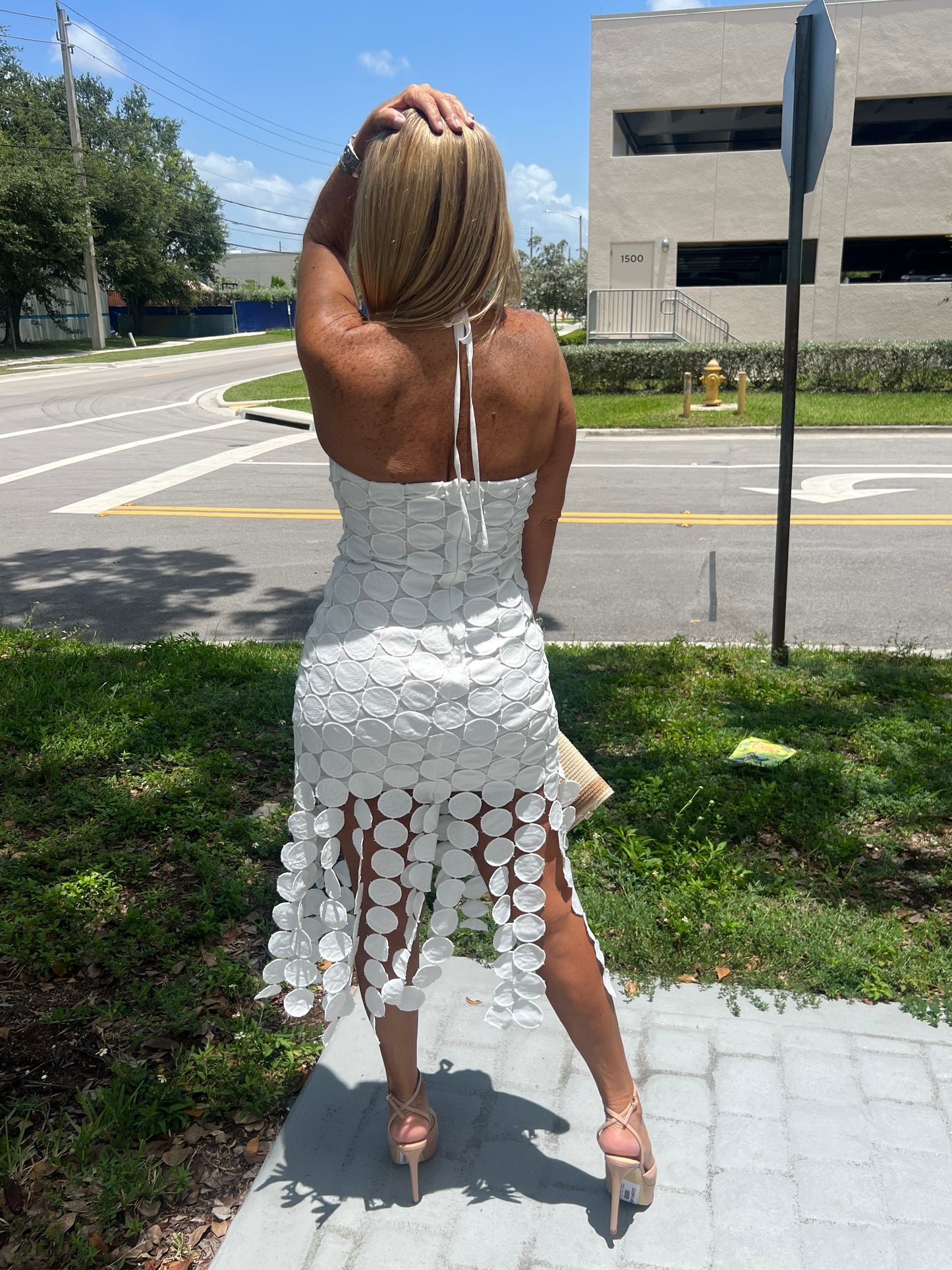 JENNY DRESS WHITE