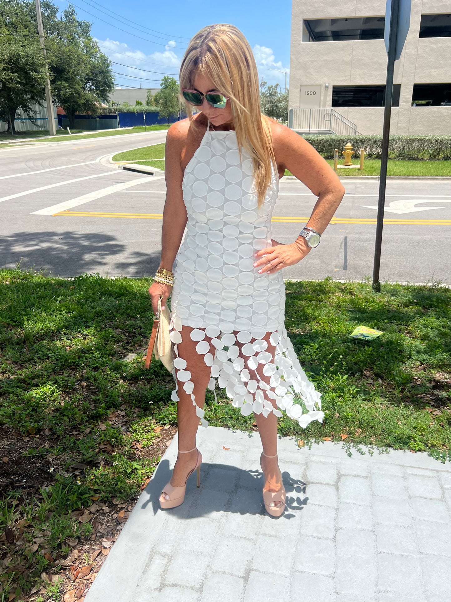 JENNY DRESS WHITE