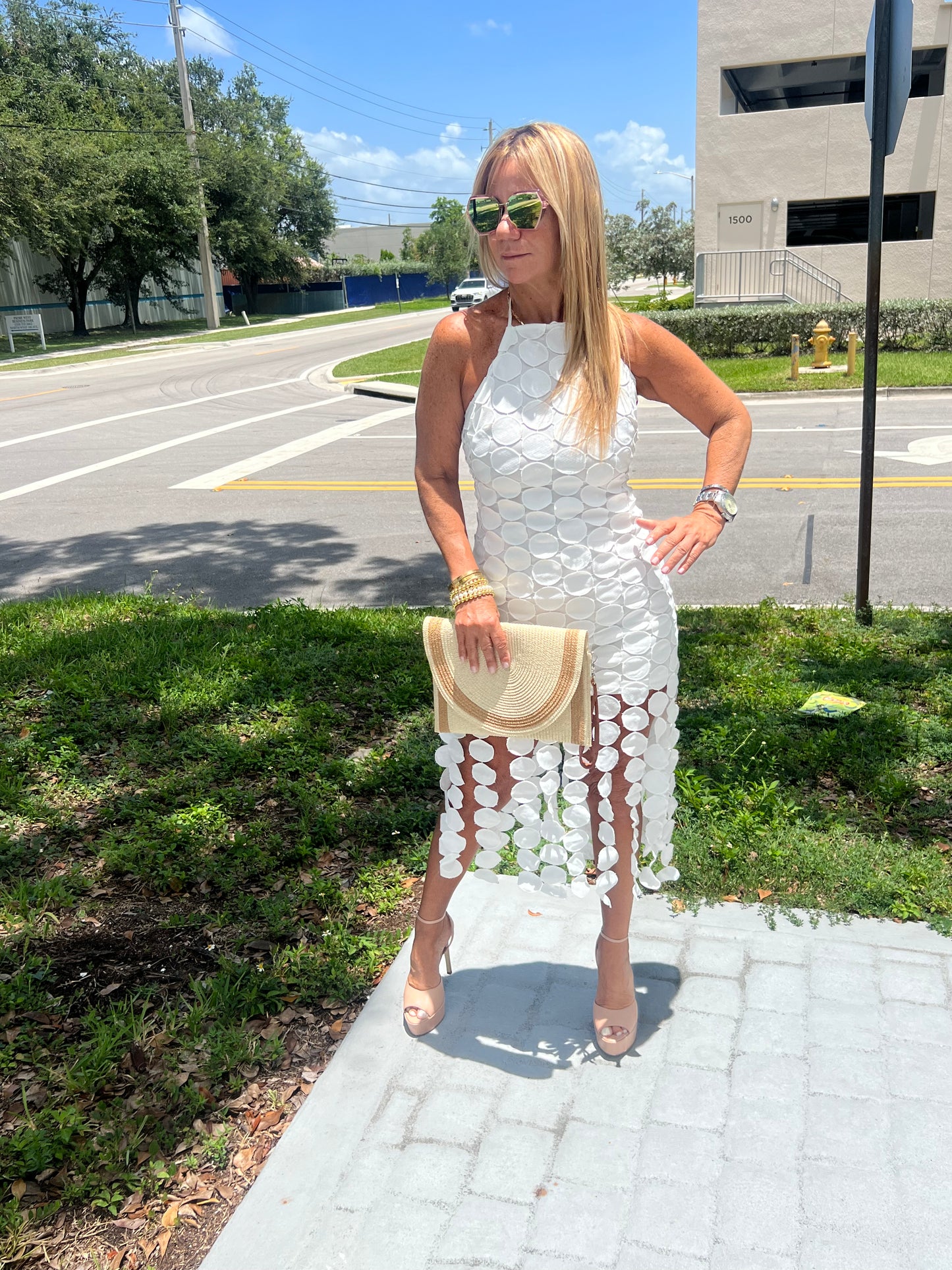 JENNY DRESS WHITE