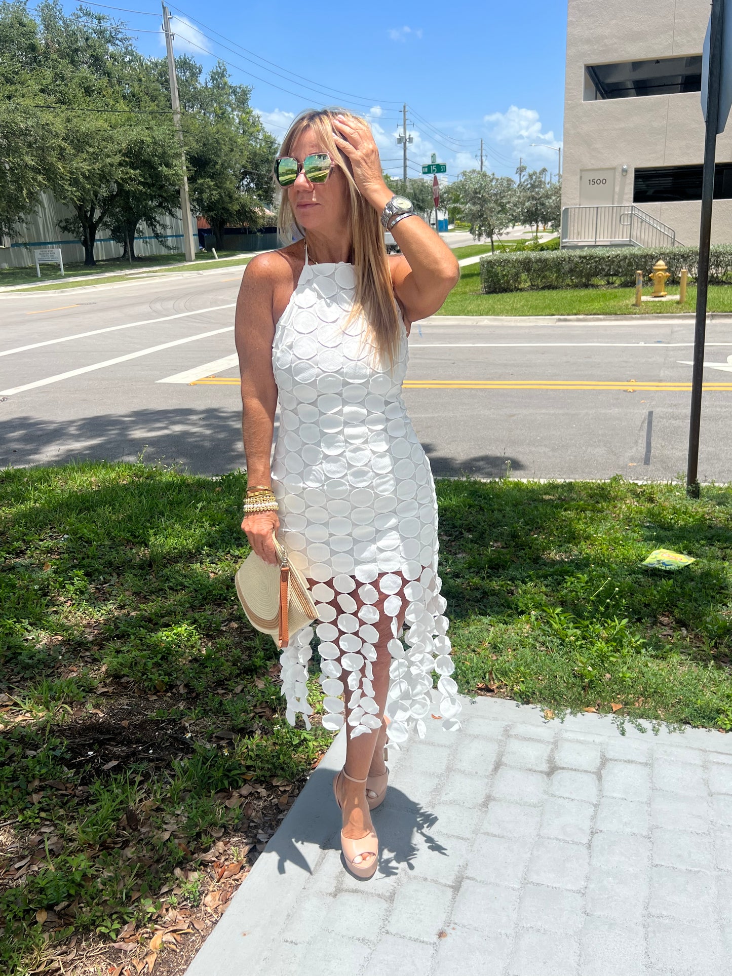JENNY DRESS WHITE