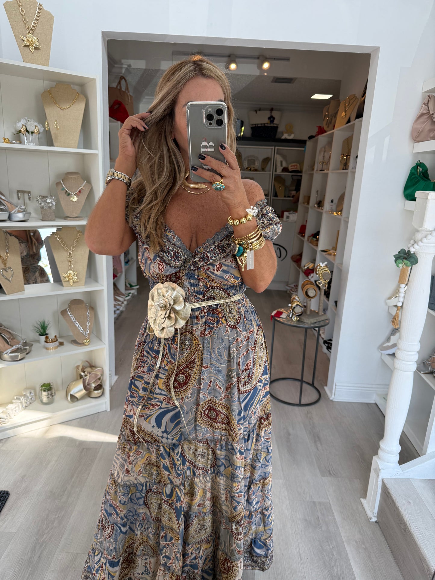 CB 5264-1 MAXI DRESS
