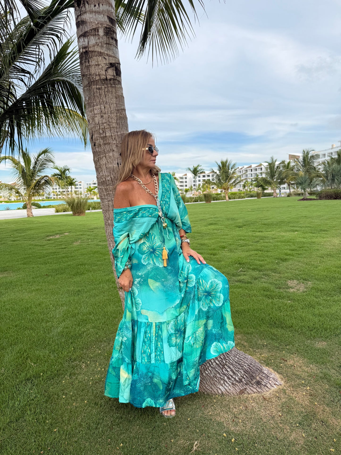 CB 4645 MAXI DRESS