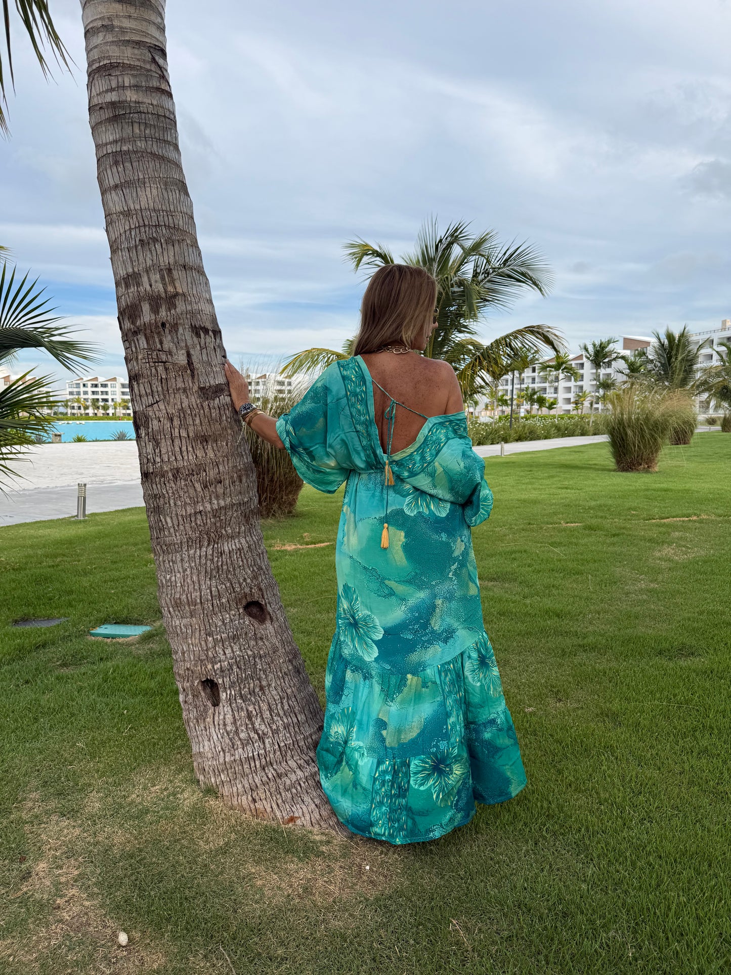 CB 4645 MAXI DRESS
