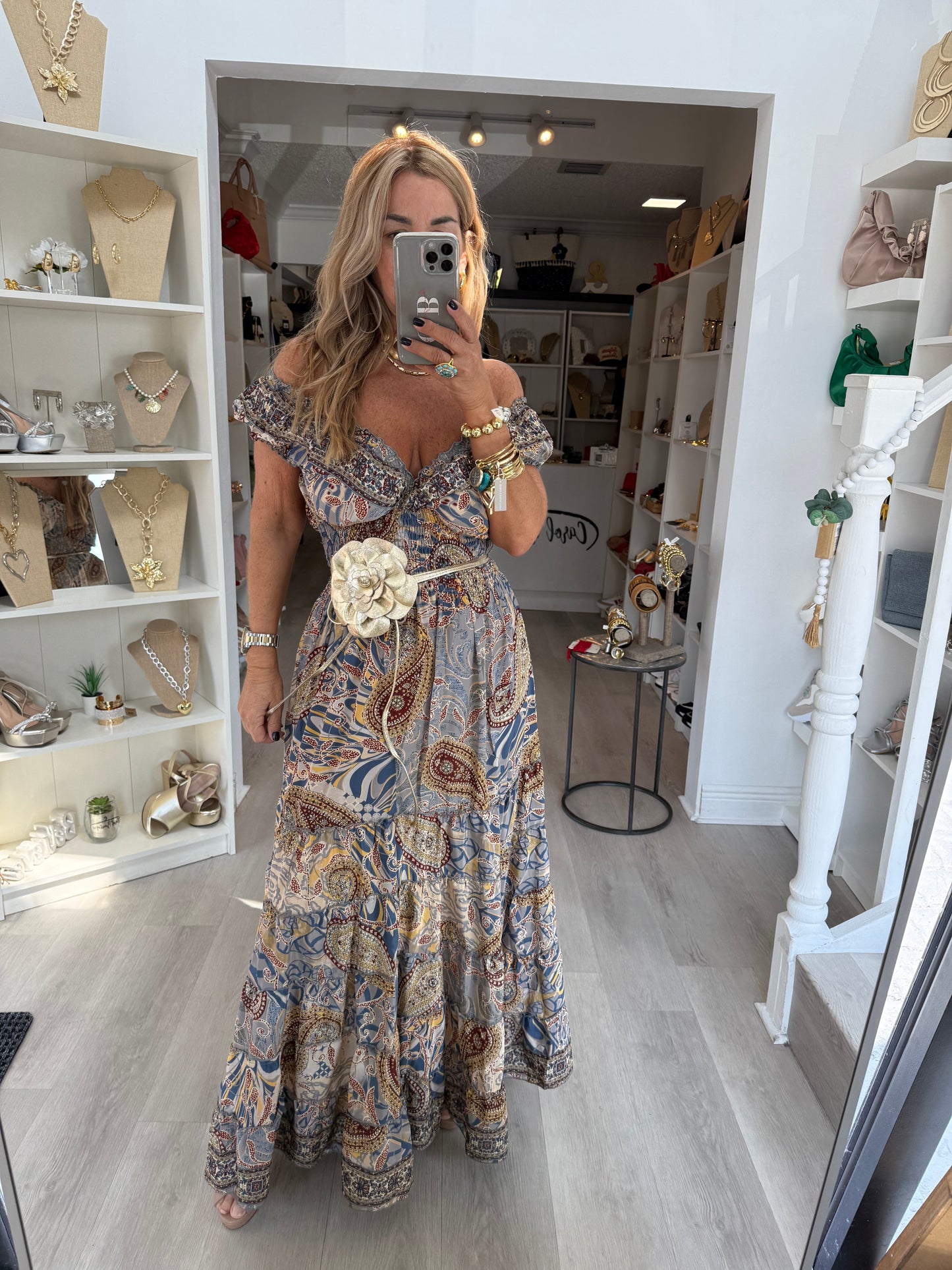 CB 5264-1 MAXI DRESS