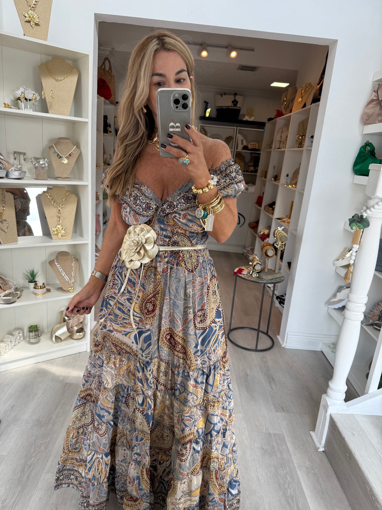 CB 5264-1 MAXI DRESS