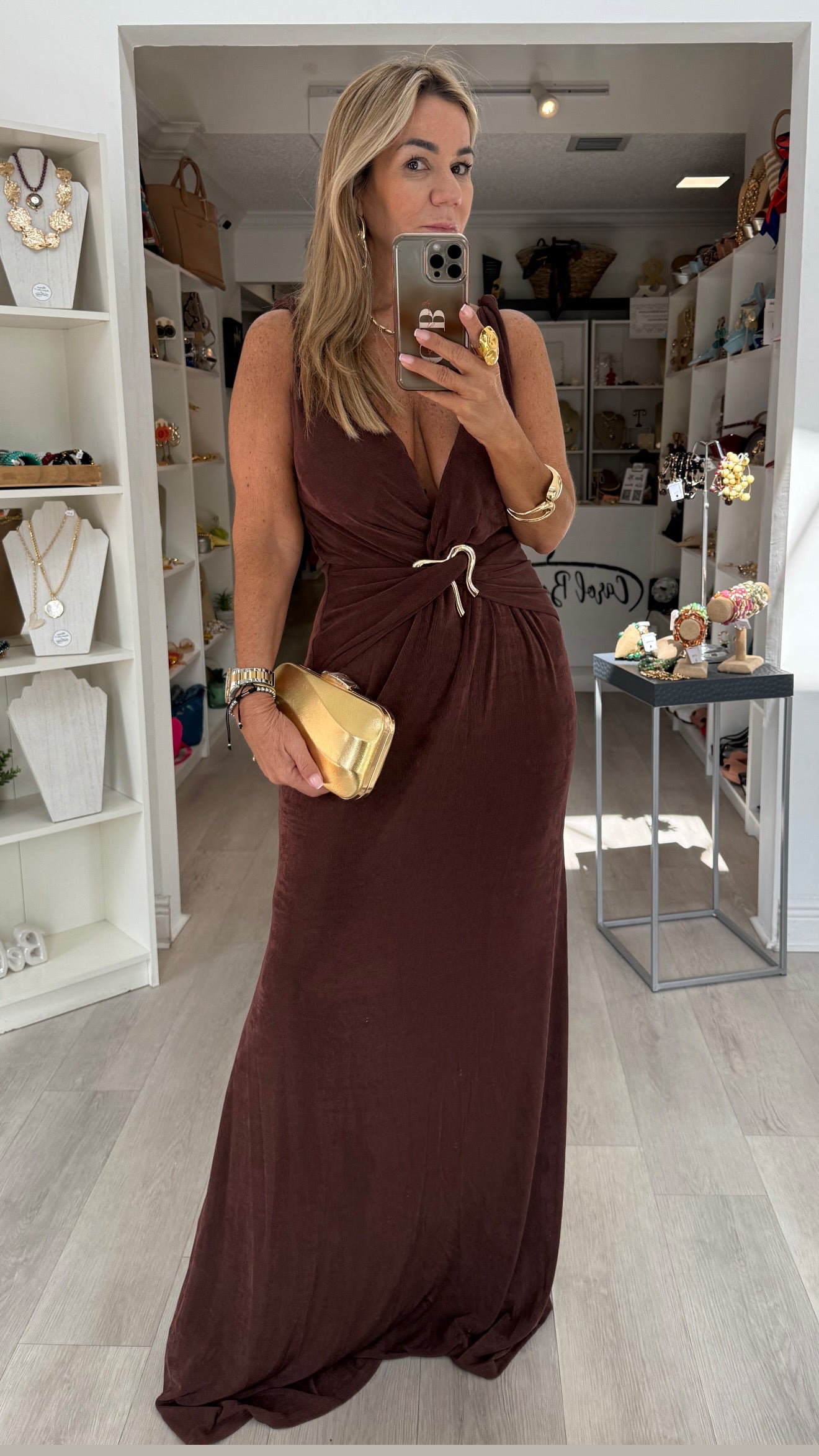 CB 6086 MAXI DRESS