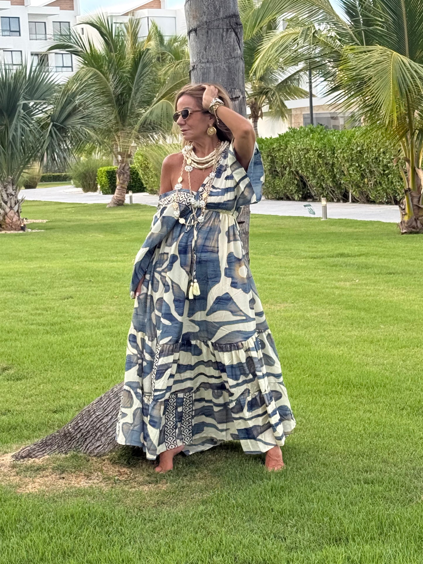 CB 4645 MAXI DRESS