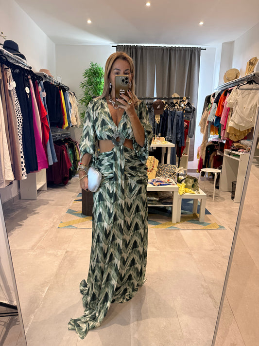 CB 6377 MAXI DRESS