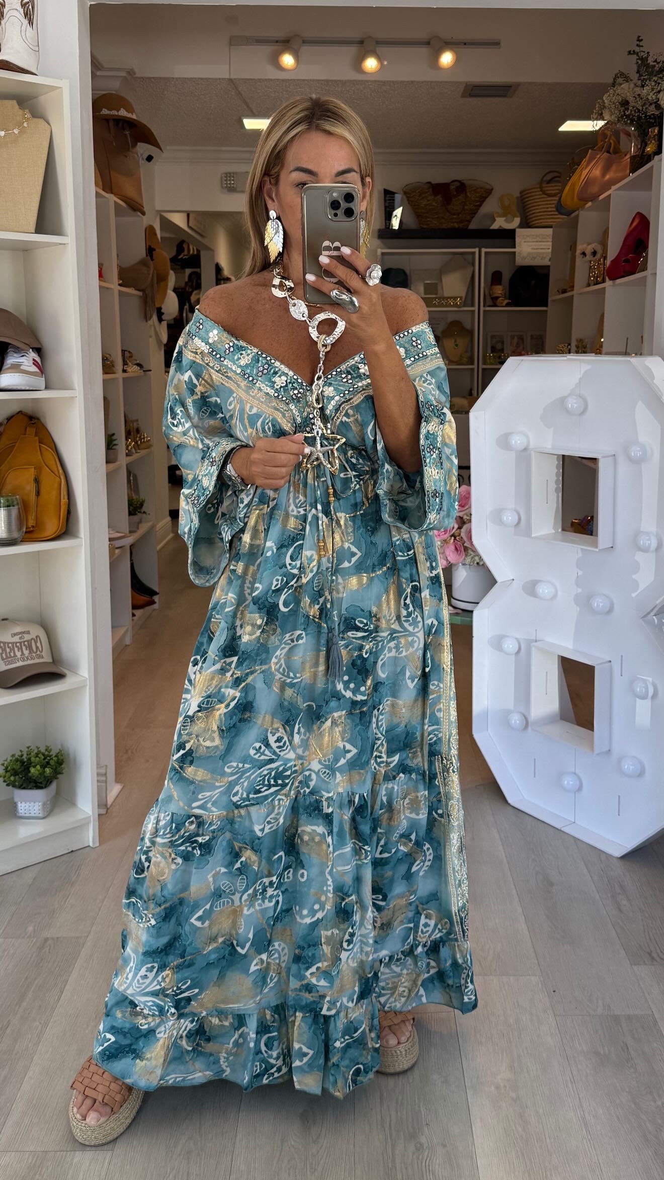 CB 5780 MAXI DRESS