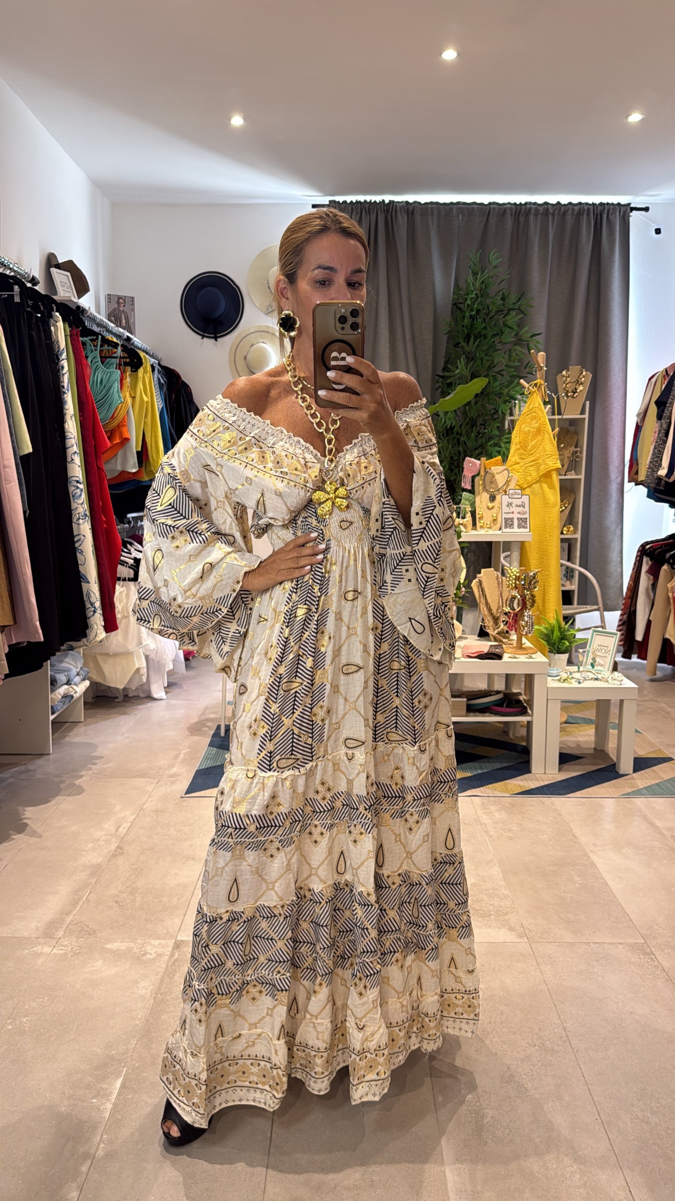 CB 6105 MAXI DRESS
