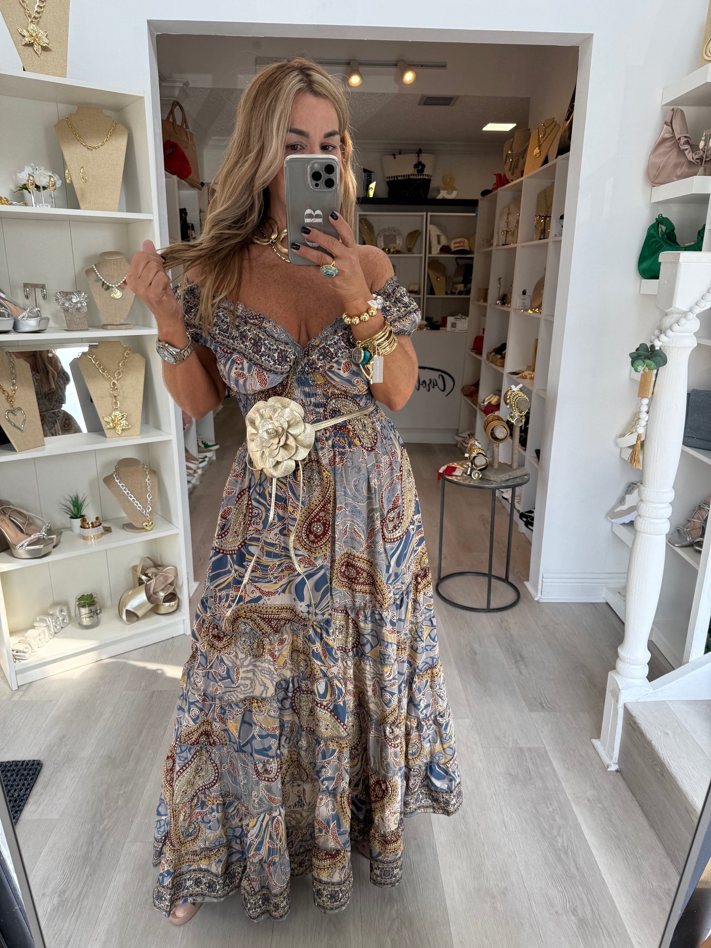 CB 5264-1 MAXI DRESS