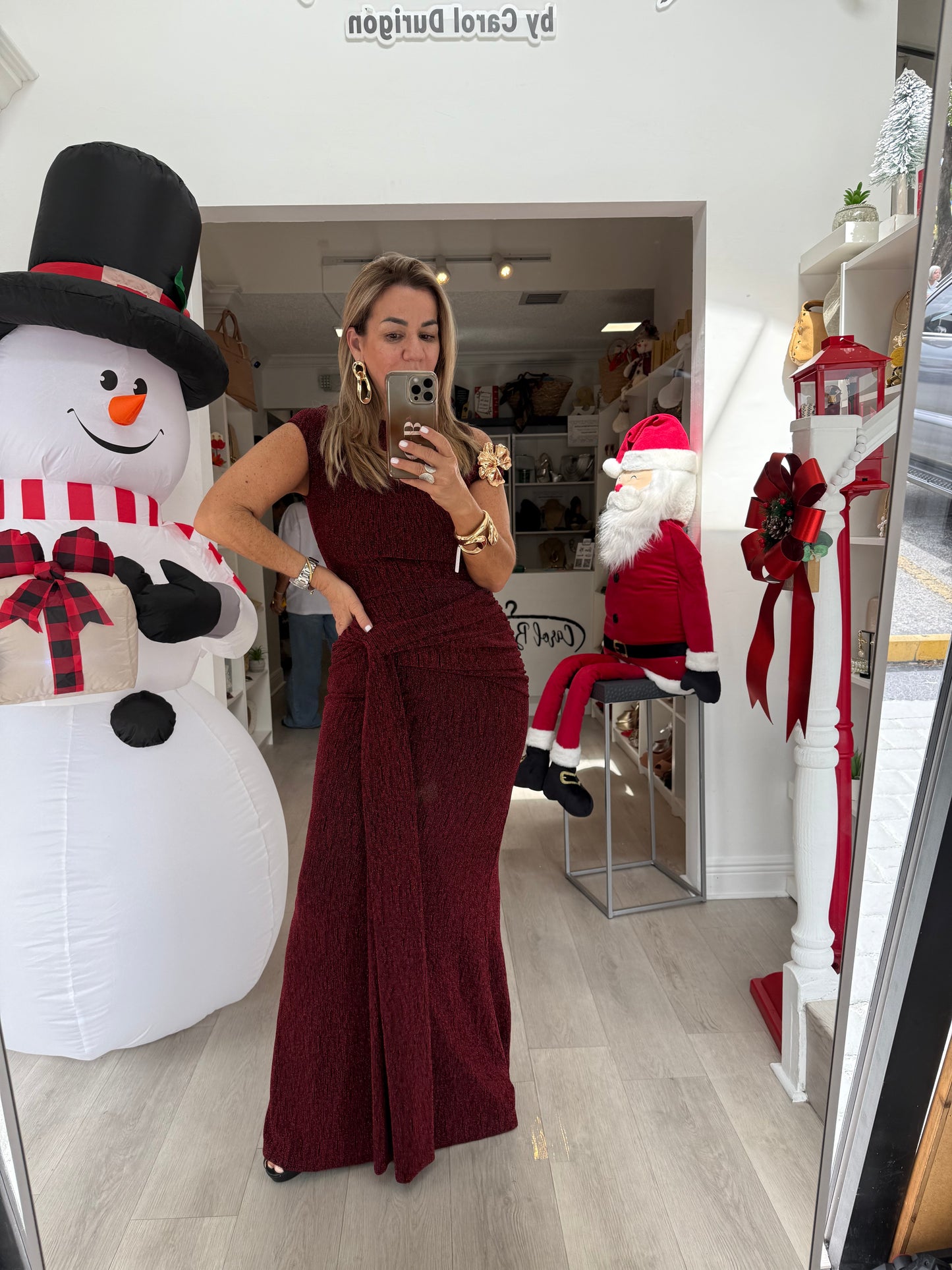 CB 6080 MAXI DRESS