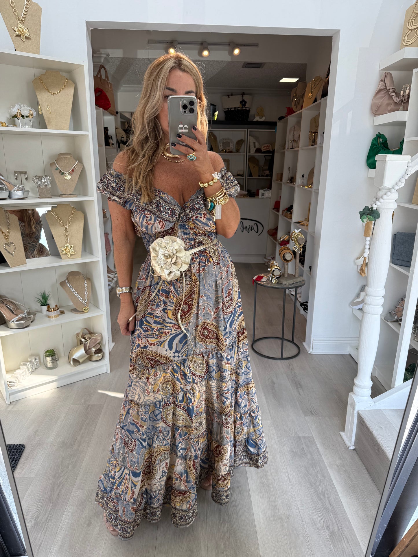 CB 5264-1 MAXI DRESS