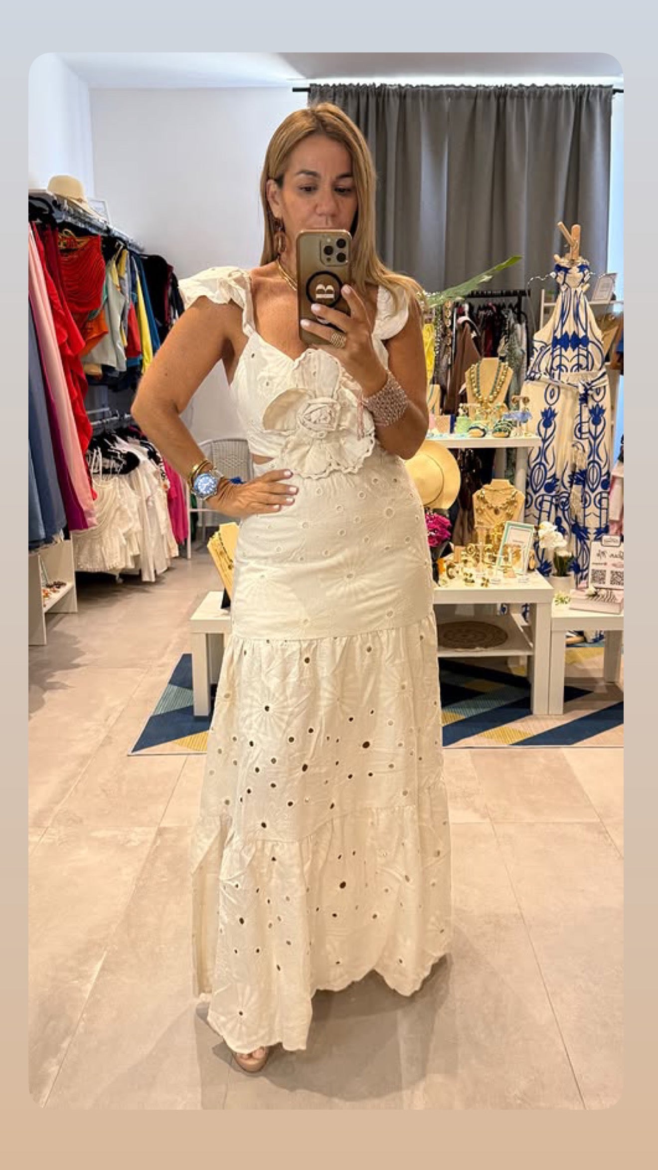 CB 6540 MAXI DRESS