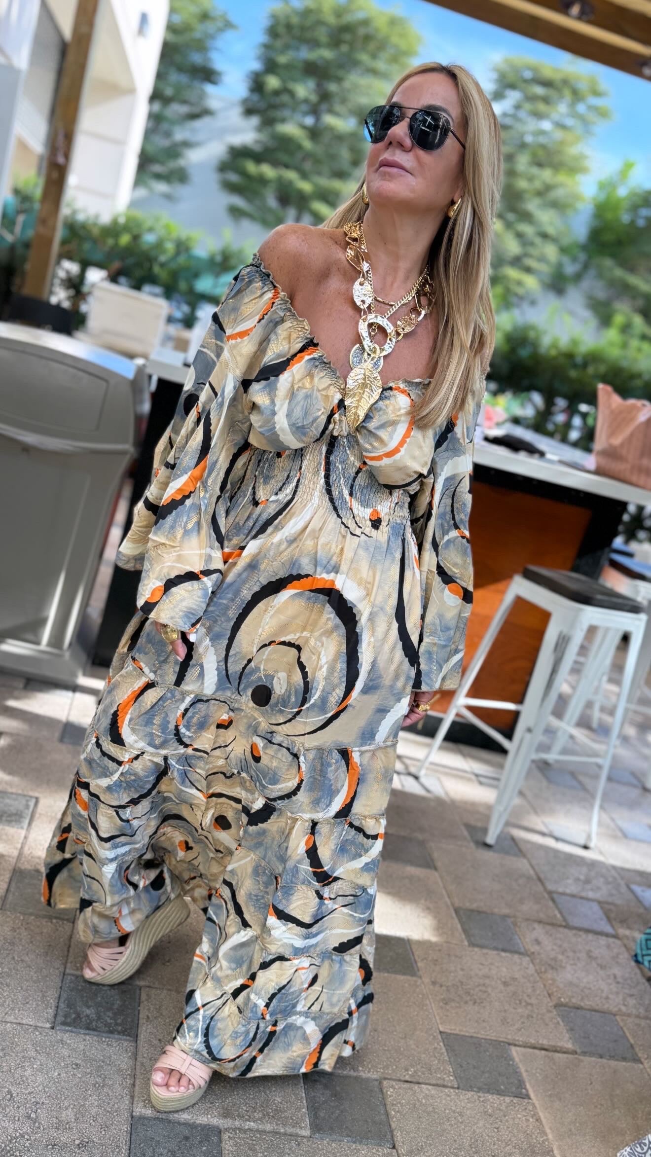CB 5775 MAXI DRESS