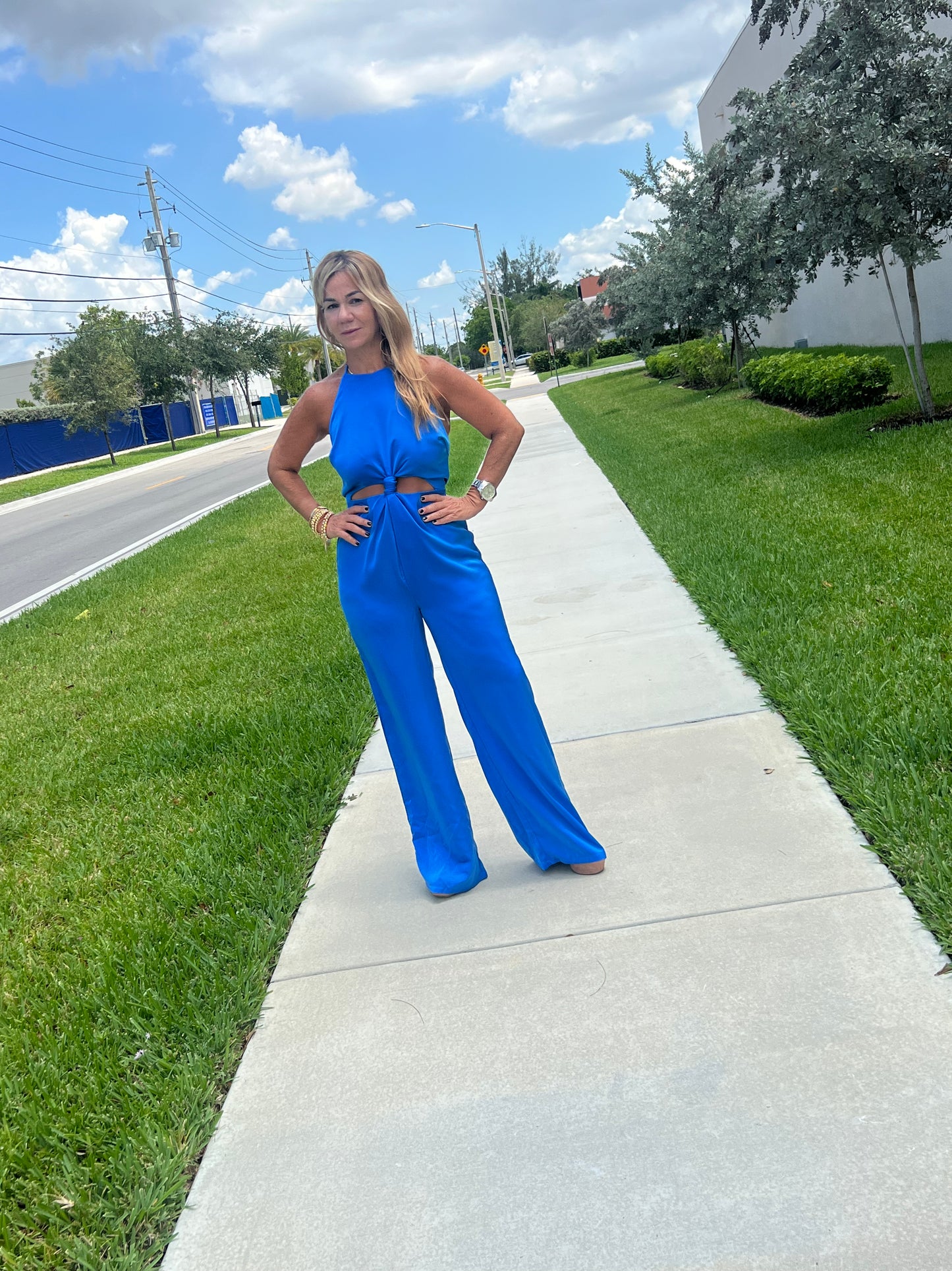 ARIANNA BLUE JUMPER