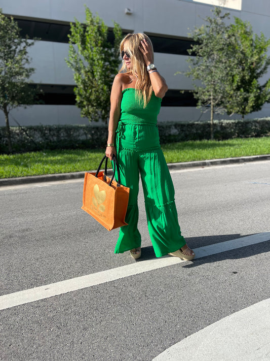 IRENE GREEN JUMPER