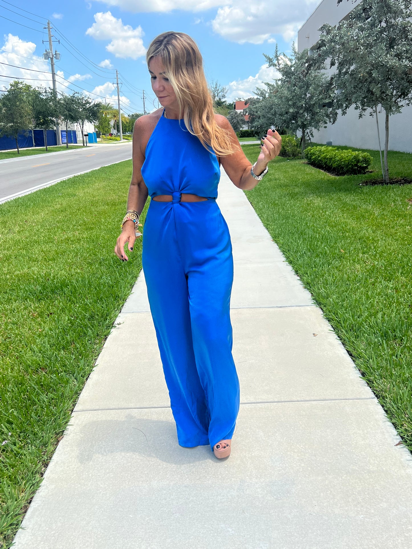 ARIANNA BLUE JUMPER