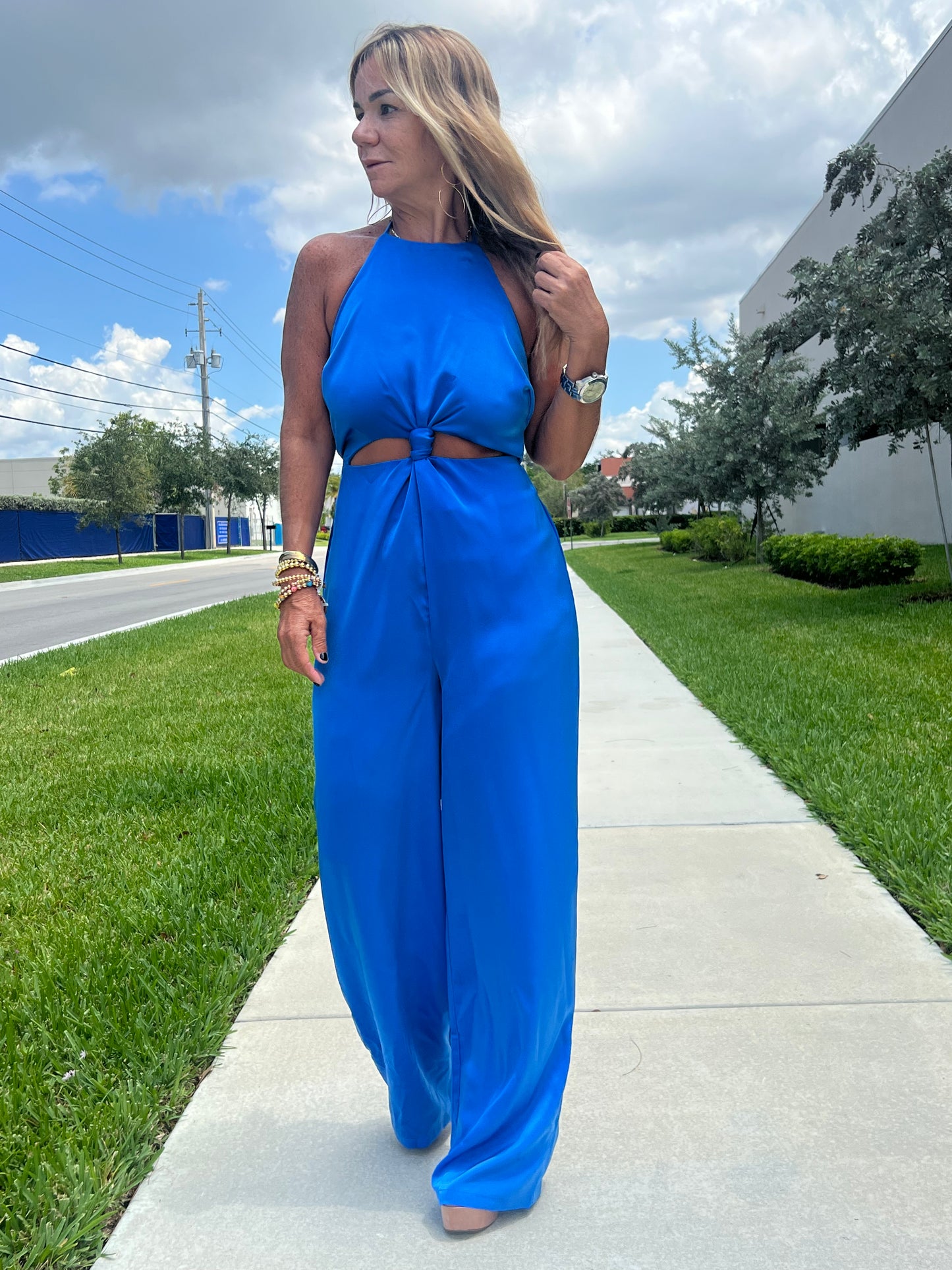 ARIANNA BLUE JUMPER