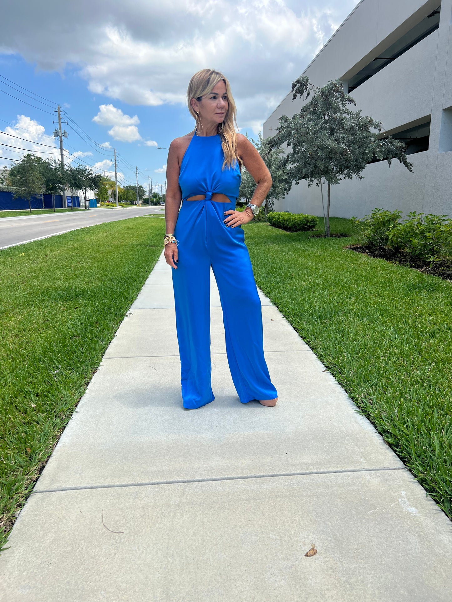ARIANNA BLUE JUMPER