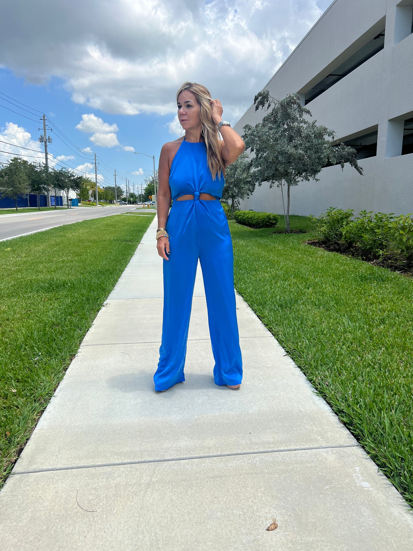 ARIANNA BLUE JUMPER