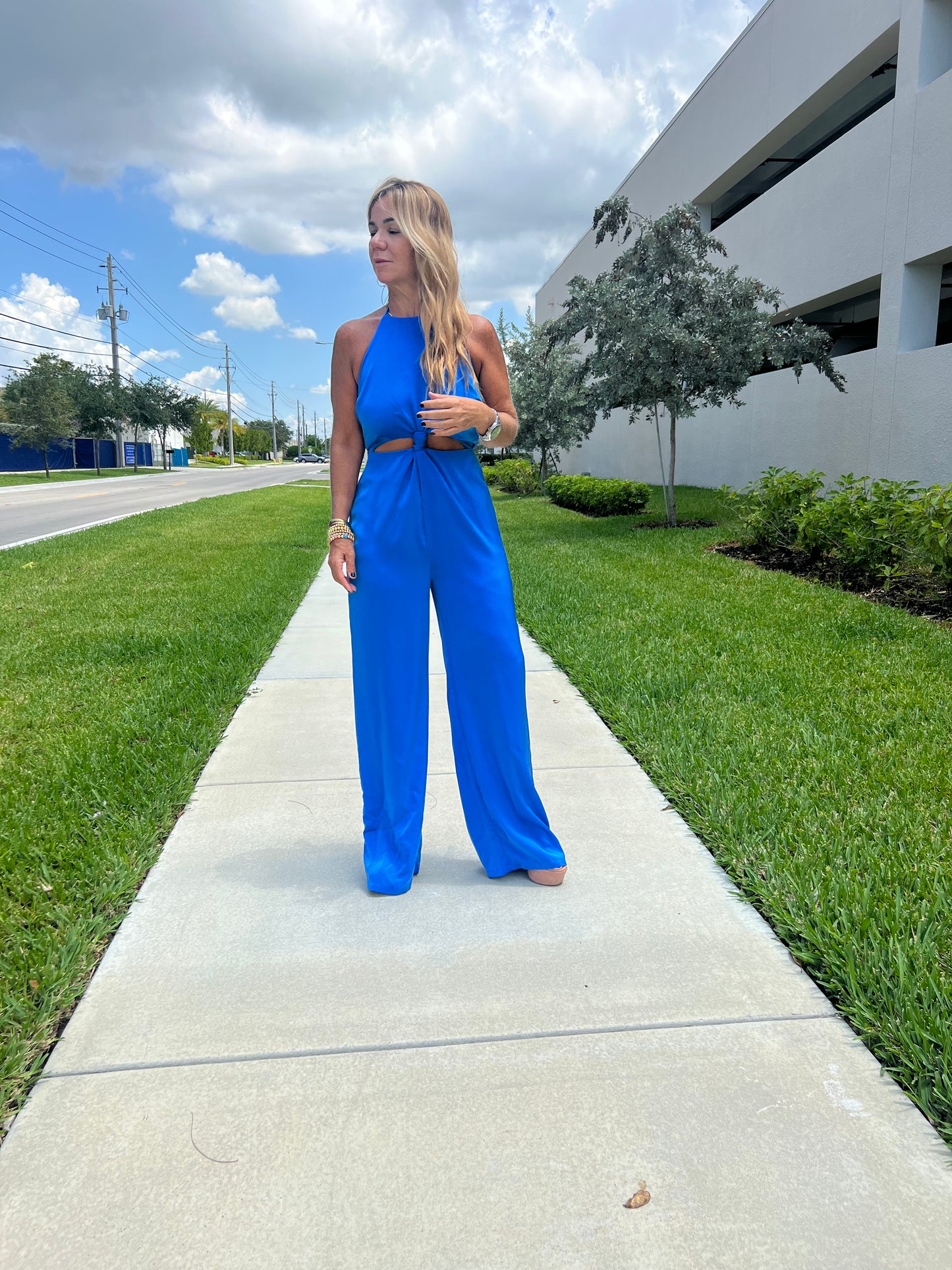 ARIANNA BLUE JUMPER
